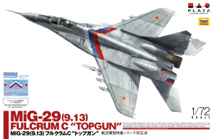 Platz AE-11 1/72 MiG-29S (Product 9.13) Fulcrum-C "Top Gun"
