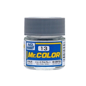 Mr Color C-13 Neutral Gray (10ml) [Semi-Gloss] (USAAF Aircraft]