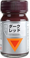 Gaianotes Color CB-21 Dark Red (15ml) [Gloss]