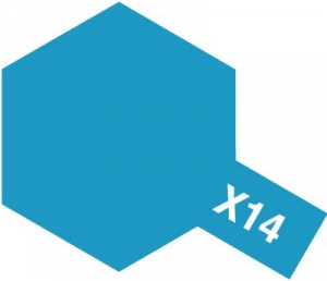 Tamiya Enamel Color X-14 Sky Blue (10ml) [Gloss]
