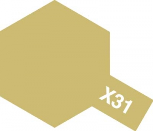 Tamiya Enamel Color X-31 Titanium Gold (10ml)